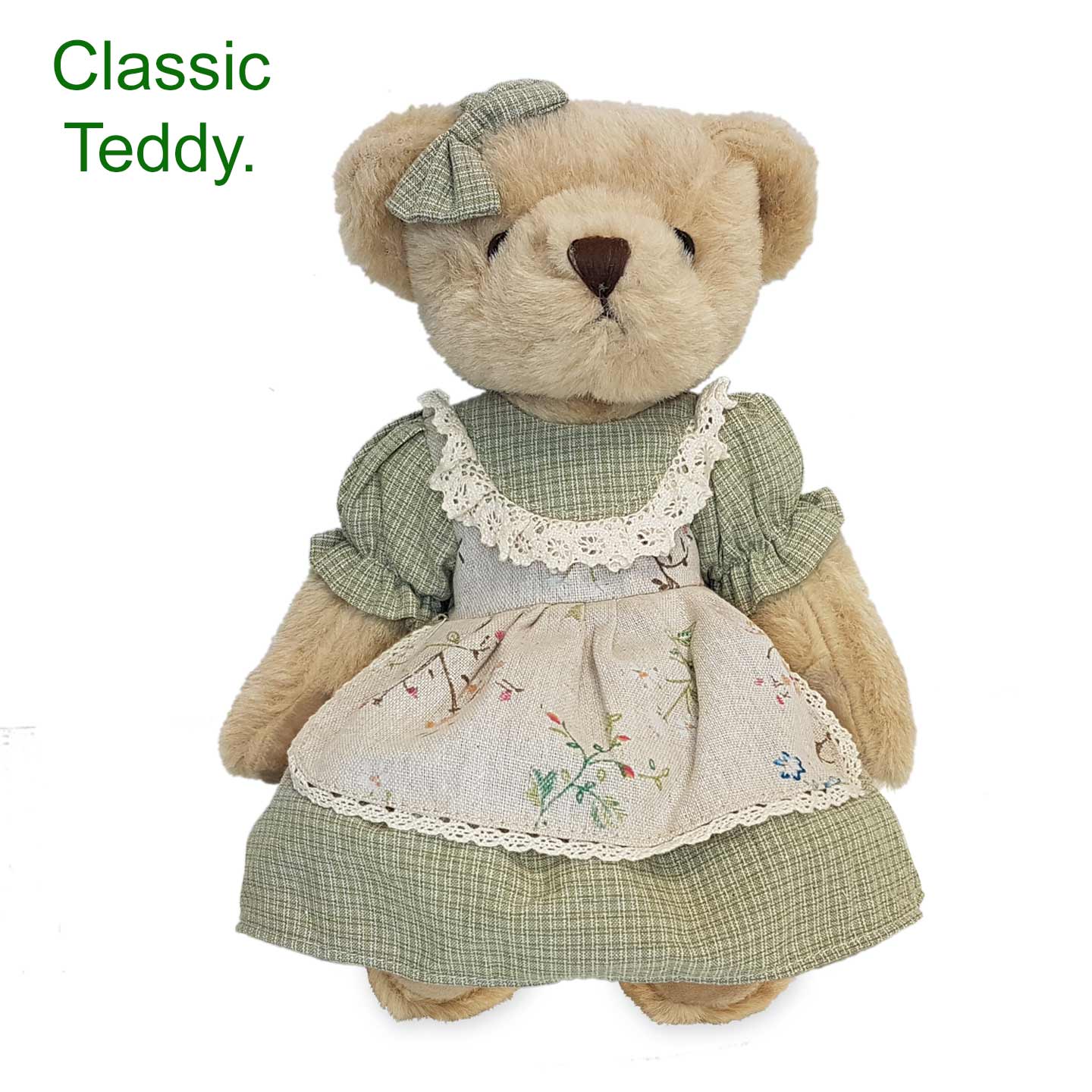 teddy bear in a dress