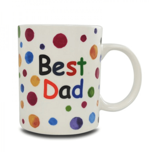 Best Dad Mug by Shannonbridge Pottery - Duiske Glass Gift Shop