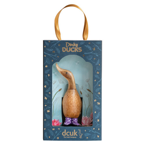 Wooden Duckling in Gift Box