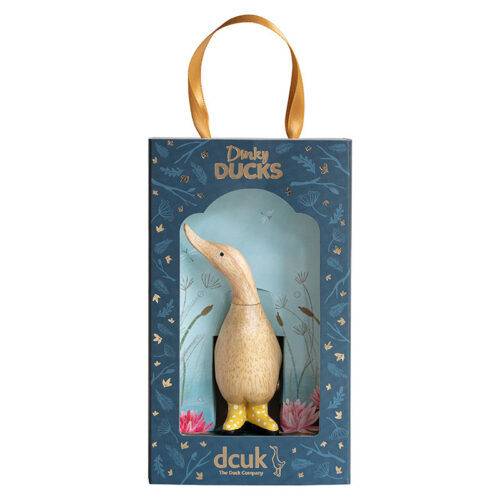 Wooden Duckling in Gift Box