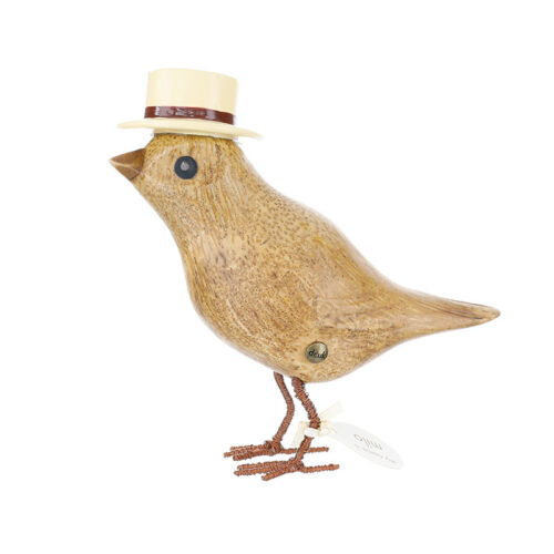 Garden Bird with Hat dcuk