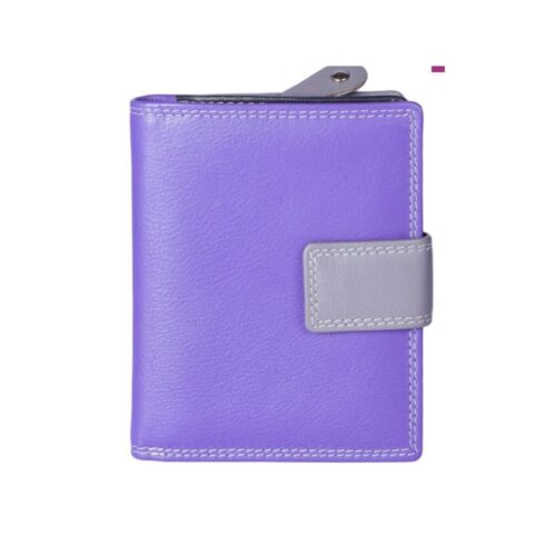 Purple Leather Wallet
