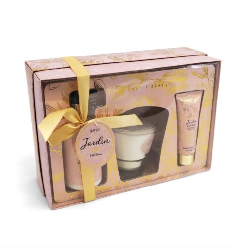 Jardin Candle & Hand Cream Gift Set