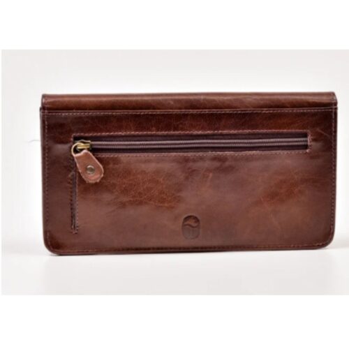 Ladies Brown Leather Wallet