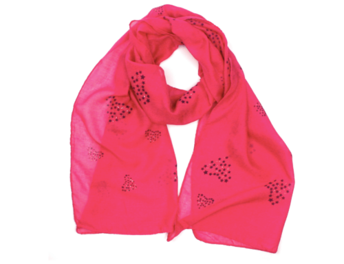 Bright Pink Scarf