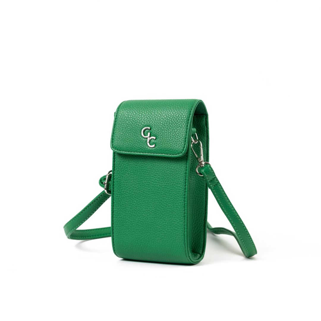 Mini Crossbody Bag – Green by Galway Crystal | Crossbody Handbag Green ...