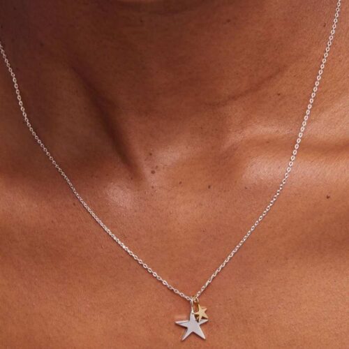 Double Star Pendant