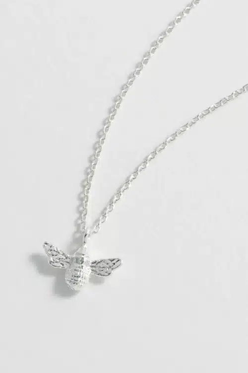 Bee Silver Necklace