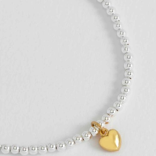 Heart Charm Bracelet