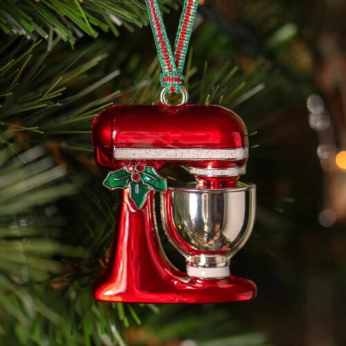 Retro Food Mixer Christmas Decoration