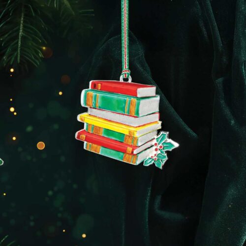 Books Christmas Tree Decoration