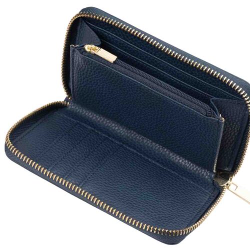 Ladies Navy Wallet