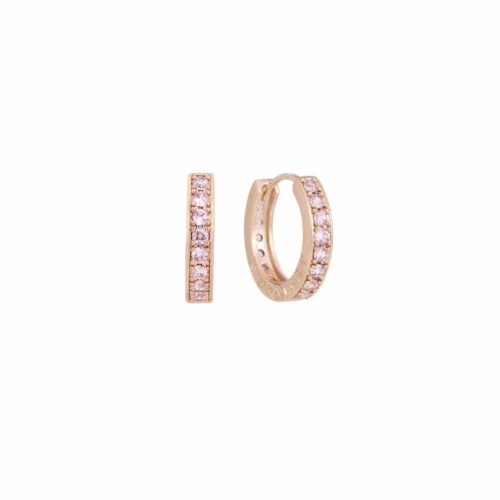 Pink Halo Earrings